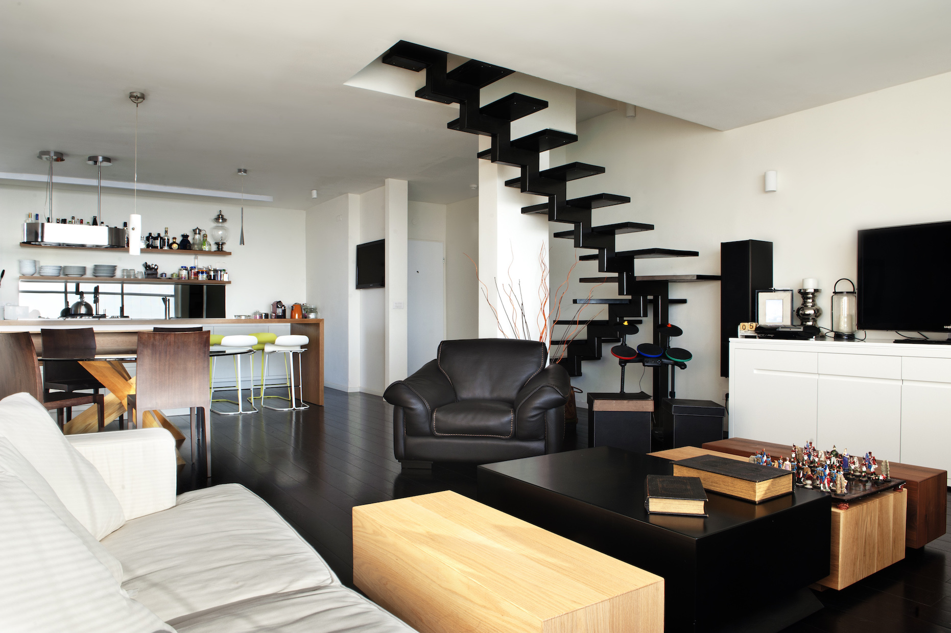 Ramat Aviv Penthouse - Living room 1